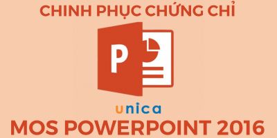 Chinh phục chứng chỉ MOS PowerPoint 2016 - MOSHUB - Tin học quốc tế hàng đầu